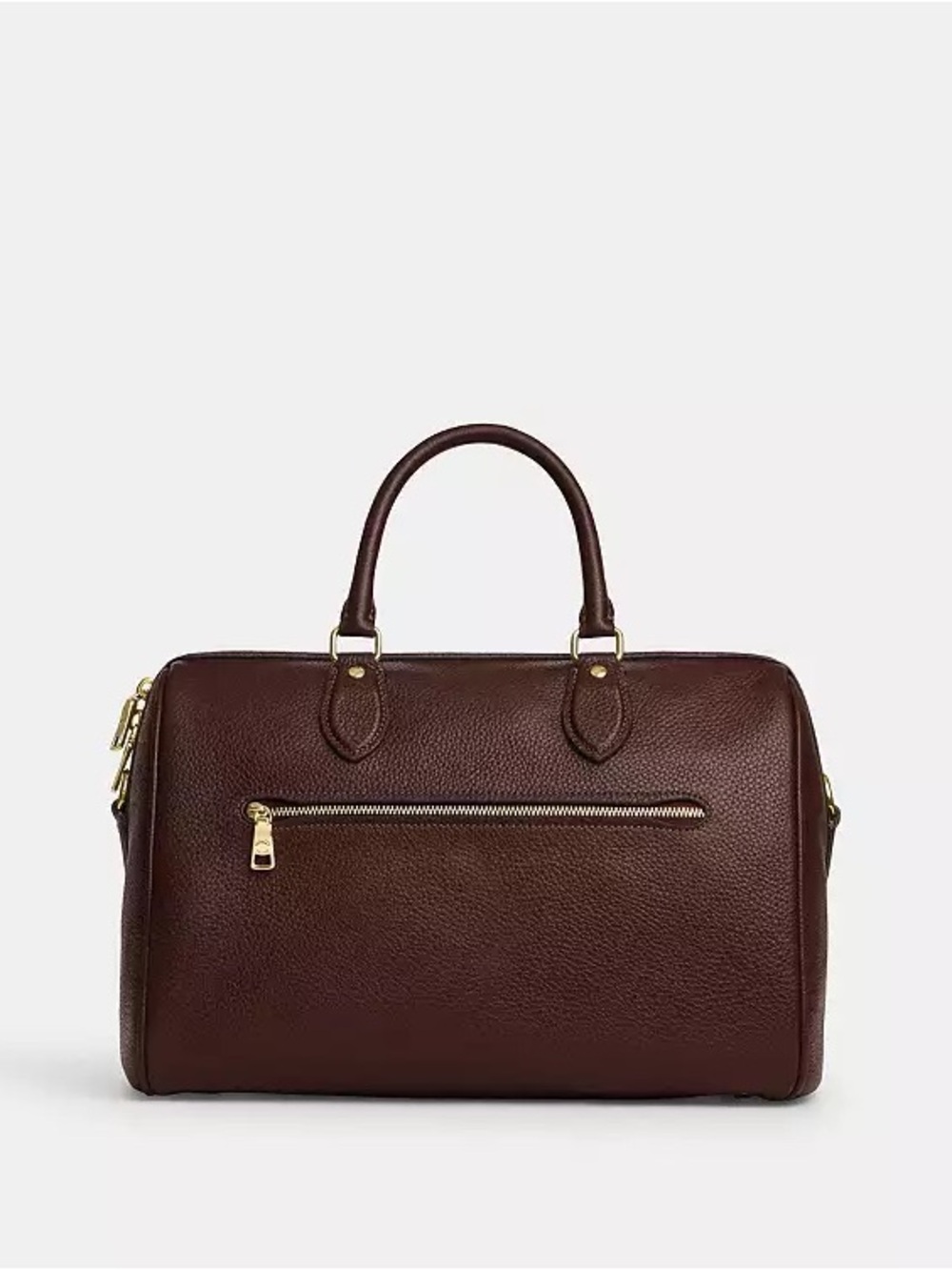 Coach Large Rowan Satchel Bag in Maple NWT - Picture 7 of 12